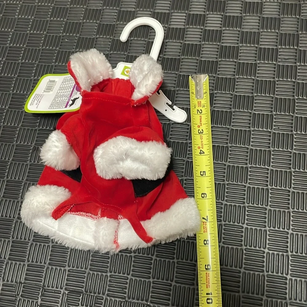 Lookin good santa dog outfit size XS
